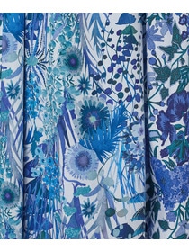 【ADIEU TRISTESSE】リバティパッチワークスカート 詳細画像 ブルー系その他 20