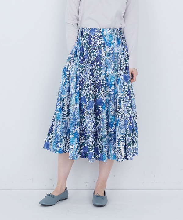 【ADIEU TRISTESSE】リバティパッチワークスカート