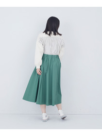 【ADIEU TRISTESSE】◆切り替えギャザースカート 詳細画像 グリーン 3