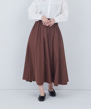 【ADIEU TRISTESSE】◆切り替えギャザースカート 詳細画像 ブラウン 1