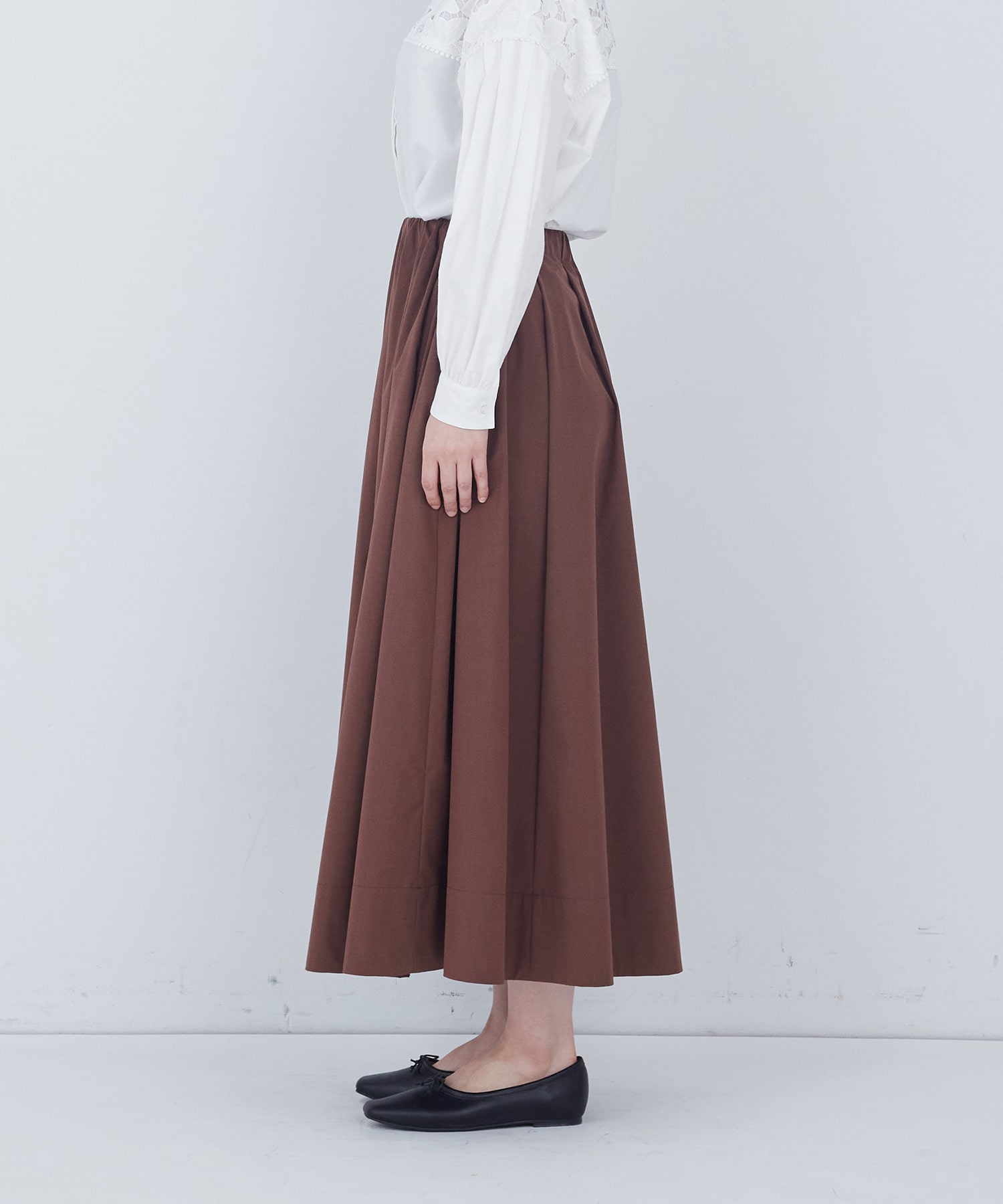 【ADIEU TRISTESSE】◆切り替えギャザースカート 詳細画像 グリーン 11