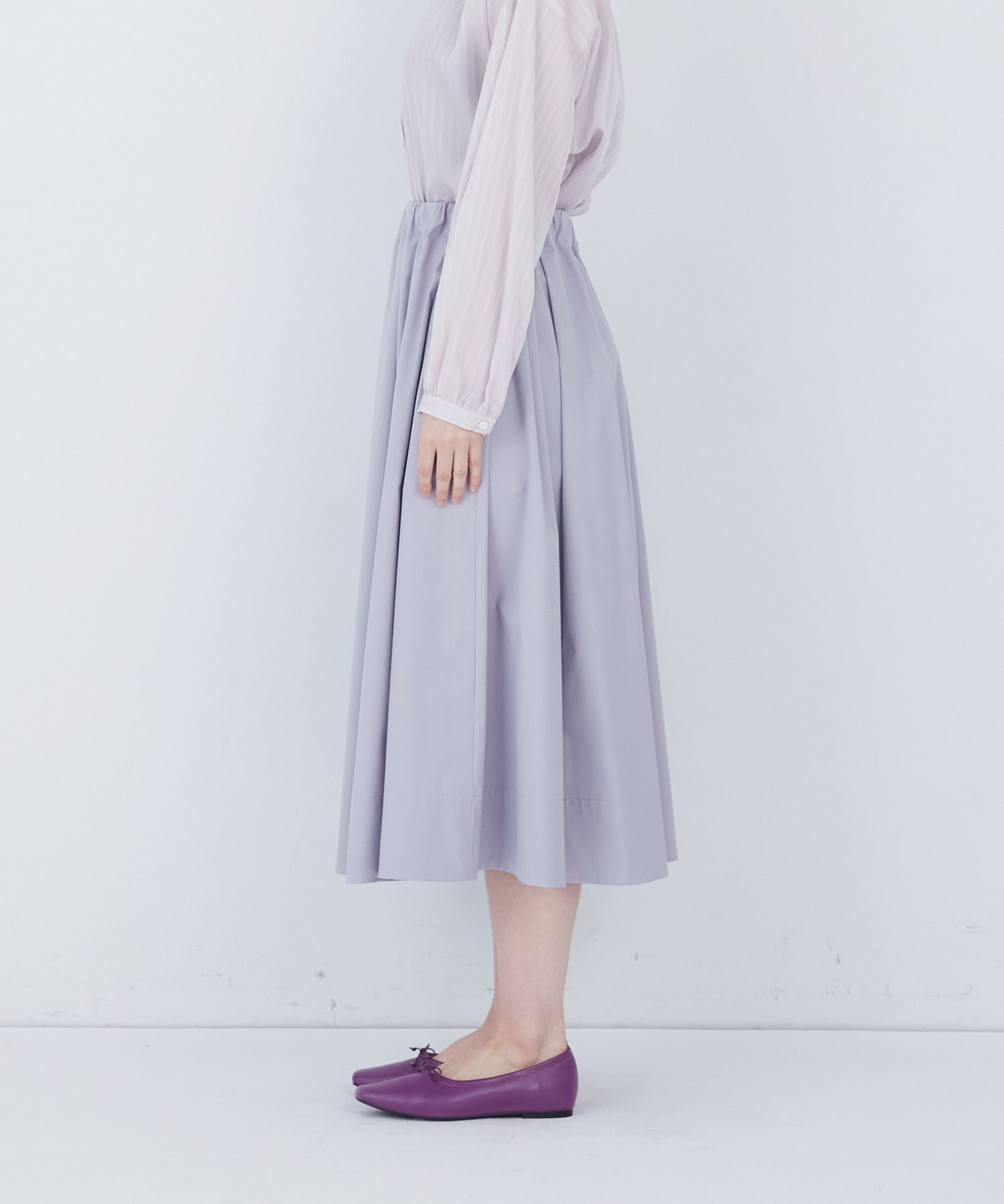 【ADIEU TRISTESSE】◆切り替えギャザースカート 詳細画像 グリーン 17