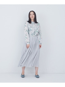 【ADIEU TRISTESSE】コットンチュールスカート 詳細画像 ブラック 1