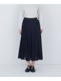 【ADIEU TRISTESSE】コットンチュールスカート 詳細画像 ブラック 8