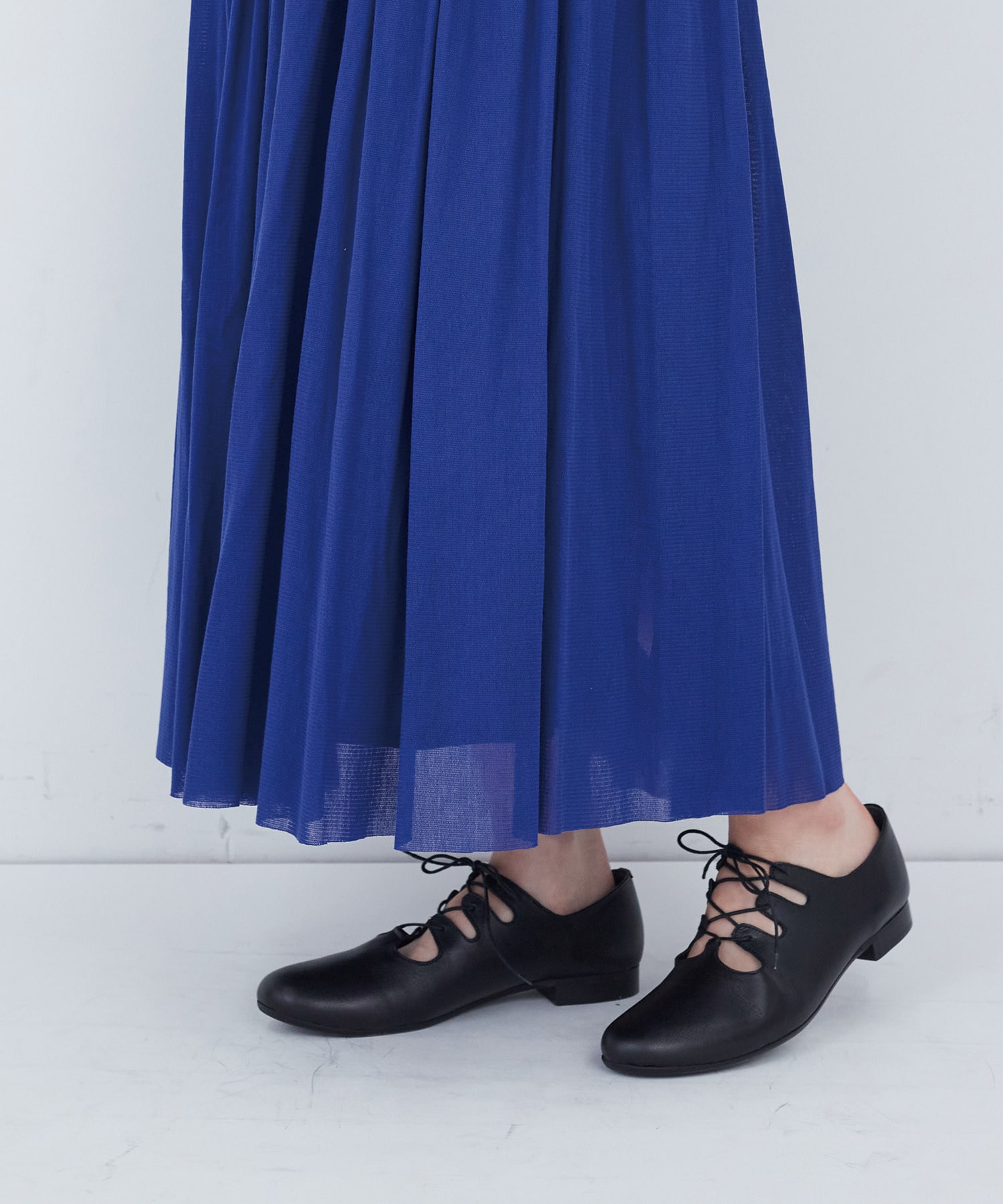 【ADIEU TRISTESSE】コットンチュールスカート 詳細画像 ブラック 20