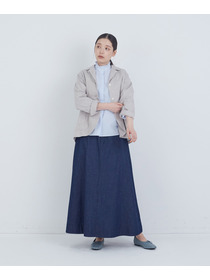 【ADIEU TRISTESSE】6.8ozデニムスカート 詳細画像 インディゴブルー 12