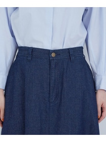 【ADIEU TRISTESSE】6.8ozデニムスカート 詳細画像 インディゴブルー 16