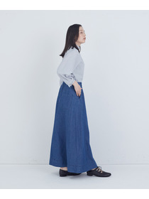 【ADIEU TRISTESSE】6.8ozデニムスカート 詳細画像 インディゴブルー 2
