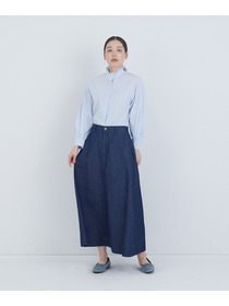 【ADIEU TRISTESSE】6.8ozデニムスカート 詳細画像 インディゴブルー 9