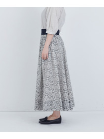 【ADIEU TRISTESSE】ウエストリブリバティプリントスカート 詳細画像 ブルー系その他 13