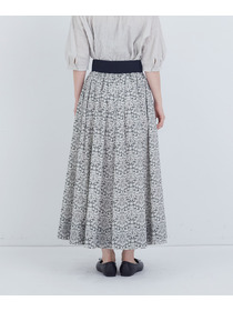 【ADIEU TRISTESSE】ウエストリブリバティプリントスカート 詳細画像 ブルー系その他 14