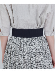 【ADIEU TRISTESSE】ウエストリブリバティプリントスカート 詳細画像 ブルー系その他 16