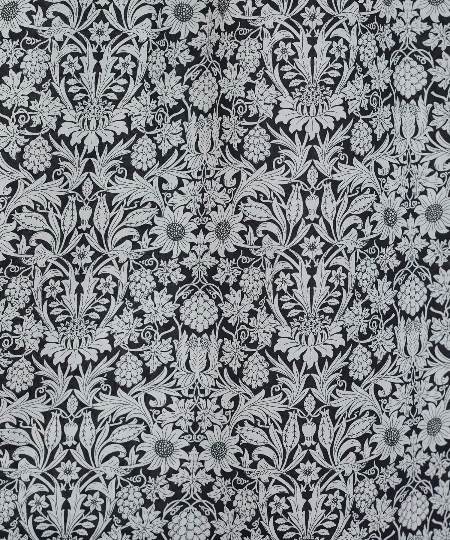 【ADIEU TRISTESSE】ウエストリブリバティプリントスカート 詳細画像 ブルー系その他 19