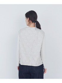 【ADIEU TRISTESSE】【2way】リバティプリント&times;ダブルガーゼリバーシブルベスト 詳細画像 ブルー系その他 17