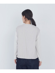 【ADIEU TRISTESSE】【2way】リバティプリント&times;ダブルガーゼリバーシブルベスト 詳細画像 ブルー系その他 23