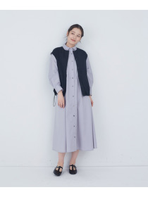 【ADIEU TRISTESSE】【2way】リバティプリント&times;ダブルガーゼリバーシブルベスト 詳細画像 ブルー系その他 5