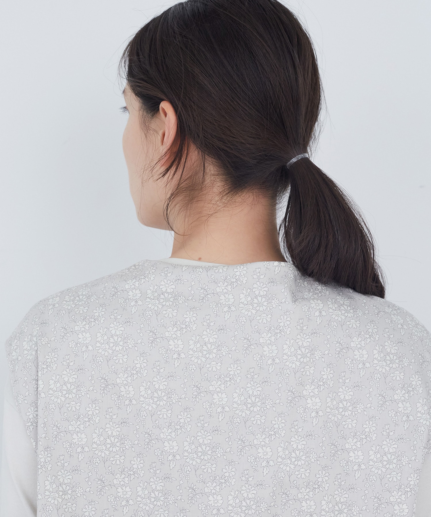 【ADIEU TRISTESSE】【2way】リバティプリント&times;ダブルガーゼリバーシブルベスト 詳細画像 ブルー系その他 25