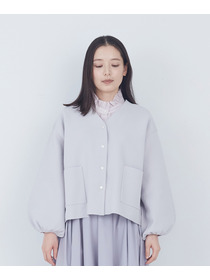 【ADIEU TRISTESSE】COTTON SURFミラノリブカーディガン 詳細画像 ブラック 4