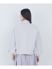 【ADIEU TRISTESSE】COTTON SURFミラノリブカーディガン 詳細画像 ブラック 6