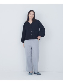 【ADIEU TRISTESSE】COTTON SURFミラノリブカーディガン 詳細画像 ブラック 7