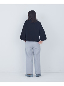 【ADIEU TRISTESSE】COTTON SURFミラノリブカーディガン 詳細画像 ブラック 9