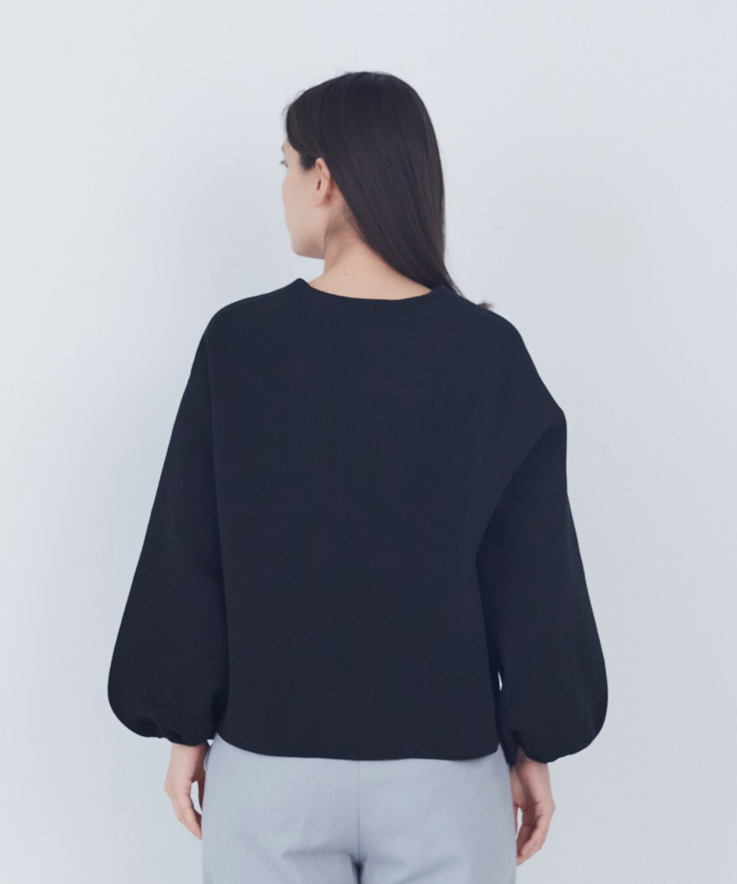 【ADIEU TRISTESSE】COTTON SURFミラノリブカーディガン 詳細画像 ブラック 12