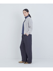 【ADIEU TRISTESSE】TSUMUGI和紙配色カーディガン 詳細画像 チャコールグレー 15