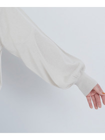 【ADIEU TRISTESSE】ペーパーポリエステルニットブルゾン 詳細画像 ブラック 18