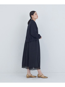 【ADIEU TRISTESSE】ペーパーポリエステルニットブルゾン 詳細画像 ブラック 3