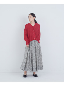 【ADIEU TRISTESSE】TSUMUGI　Vカーディガン 詳細画像 レッド 1