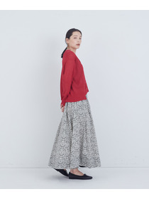 【ADIEU TRISTESSE】TSUMUGI　Vカーディガン 詳細画像 レッド 2