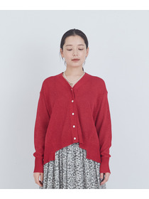 【ADIEU TRISTESSE】TSUMUGI　Vカーディガン 詳細画像 レッド 4