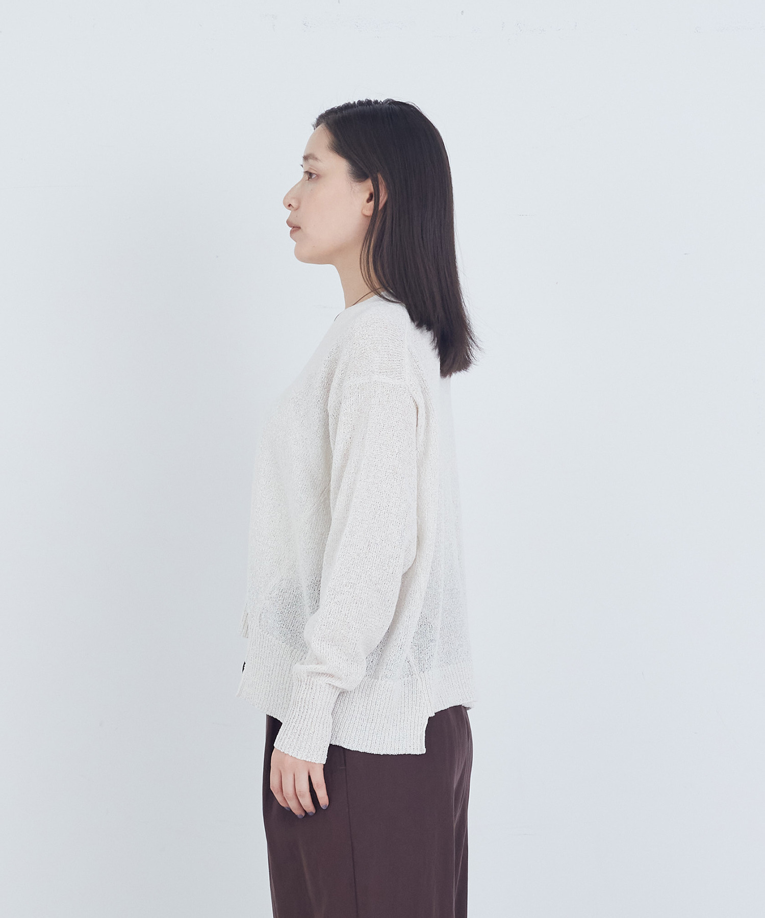 【ADIEU TRISTESSE】TSUMUGI　Vカーディガン 詳細画像 レッド 17