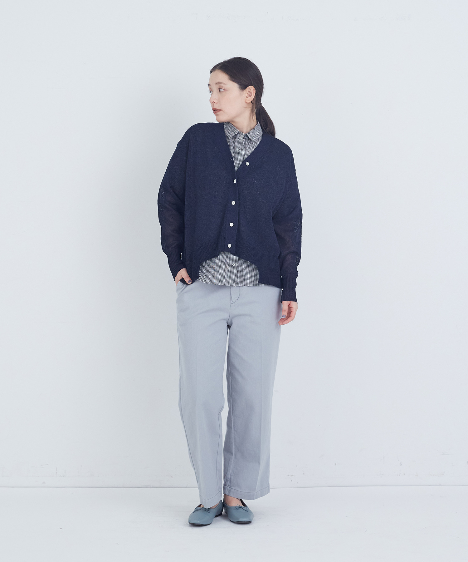 【ADIEU TRISTESSE】TSUMUGI　Vカーディガン 詳細画像 レッド 7