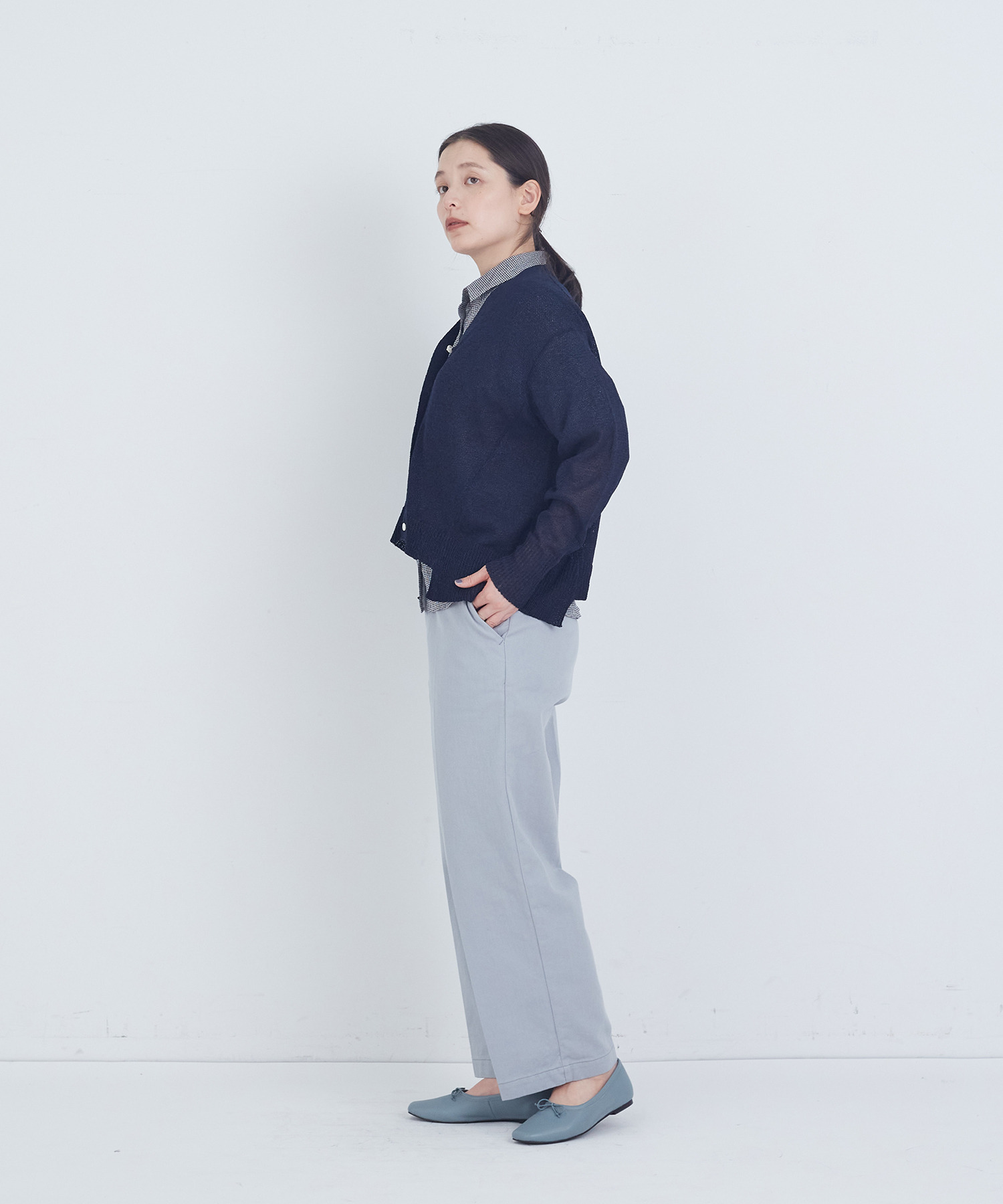 【ADIEU TRISTESSE】TSUMUGI　Vカーディガン 詳細画像 レッド 8