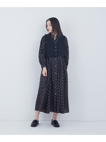 【ADIEU TRISTESSE】【2way】COTTON SURFミラノリブビスチェ風ベスト 詳細画像 ブラック 1