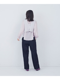 【ADIEU TRISTESSE】【2way】COTTON SURFミラノリブビスチェ風ベスト 詳細画像 ブラック 14