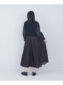 【ADIEU TRISTESSE】【2way】COTTON SURFミラノリブビスチェ風ベスト 詳細画像 ブラック 4