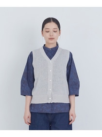 【ADIEU TRISTESSE】TSUMUGI和紙天竺ベスト 詳細画像 ピンク 17