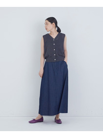 【ADIEU TRISTESSE】TSUMUGI和紙天竺ベスト 詳細画像 ピンク 7