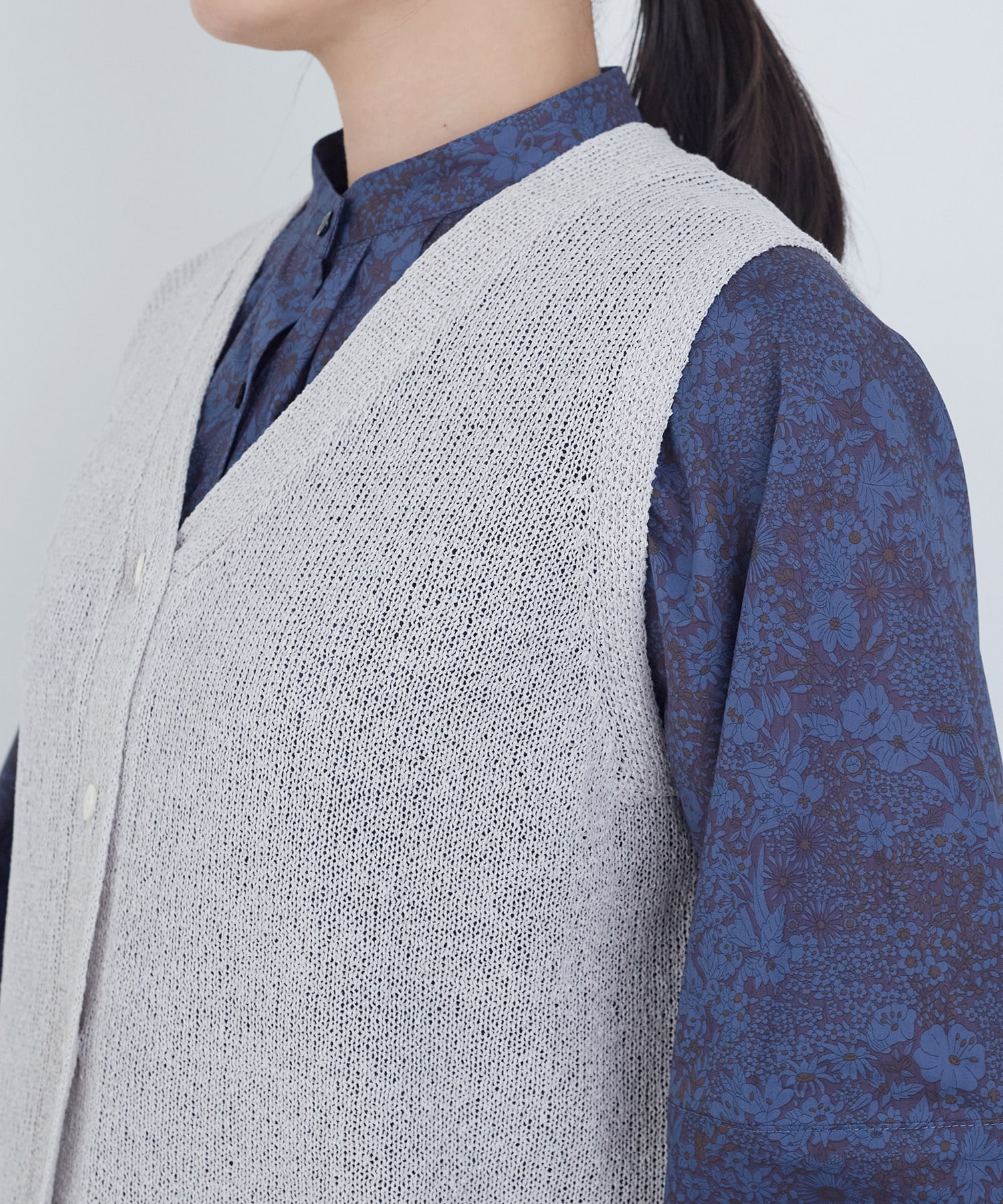 【ADIEU TRISTESSE】TSUMUGI和紙天竺ベスト 詳細画像 ピンク 22