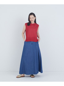 【ADIEU TRISTESSE】TSUMUGI透かし襟ベスト 詳細画像 ネイビー 1