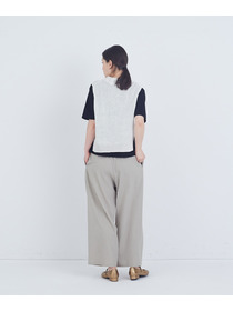 【ADIEU TRISTESSE】TSUMUGI透かし襟ベスト 詳細画像 ネイビー 15