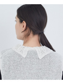 【ADIEU TRISTESSE】TSUMUGI透かし襟ベスト 詳細画像 ネイビー 23