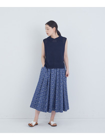 【ADIEU TRISTESSE】TSUMUGI透かし襟ベスト 詳細画像 ネイビー 7