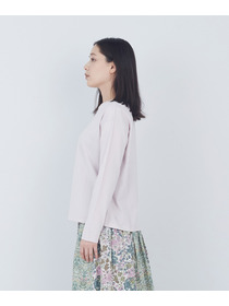 【ADIEU TRISTESSE】刺繍入りロングスリーブＴシャツ 詳細画像 グレー 11