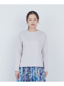 【ADIEU TRISTESSE】刺繍入りロングスリーブＴシャツ 詳細画像 グレー 16