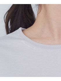 【ADIEU TRISTESSE】刺繍入りロングスリーブＴシャツ 詳細画像 グレー 21