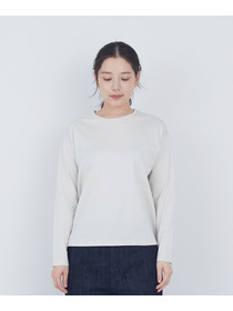 【ADIEU TRISTESSE】刺繍入りロングスリーブＴシャツ 詳細画像 グレー 4