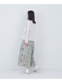 【ADIEU TRISTESSE】刺繍入りロングスリーブＴシャツ 詳細画像 グレー 8